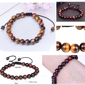 Tigers Eye Bracelet - Healing Crystal Beads
